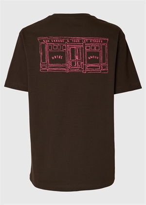 Relaxed Brook ss Hotel Amour tee Delicioso Selected Femme